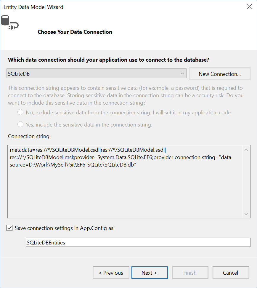 Using Entity Framework 6 with Database-First approach for SQLite ...